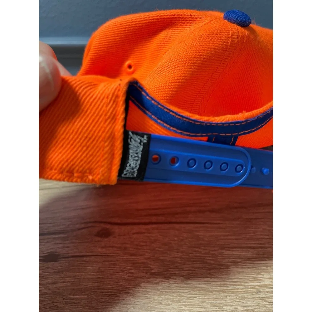 Dragon Ball Z Bioworld Orange‎ Blue Adjustable Snapback Hat Anime DBZ Cap